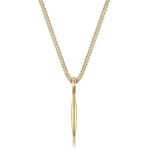 Halskette - Halskette Geo Stab Basic Minimal 585 Gelbgold - Gr. unisize - in - für Damen - Elli - Modalova