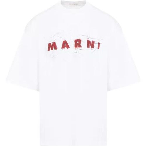 Cotton T-Shirt - Größe 52 - Marni - Modalova