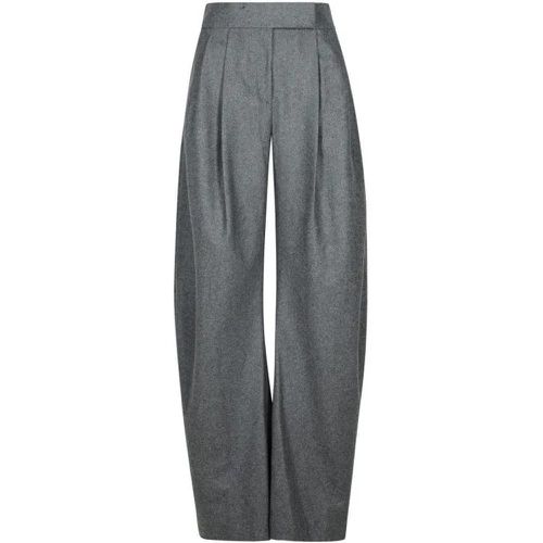 Gary' Grey Wool Blend Pants - Größe 40 - The Attico - Modalova