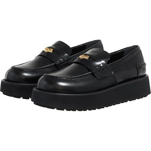 Loafer - Pennyloafer Plateau - Gr. 38 (EU) - in - für Damen - Miu Miu - Modalova