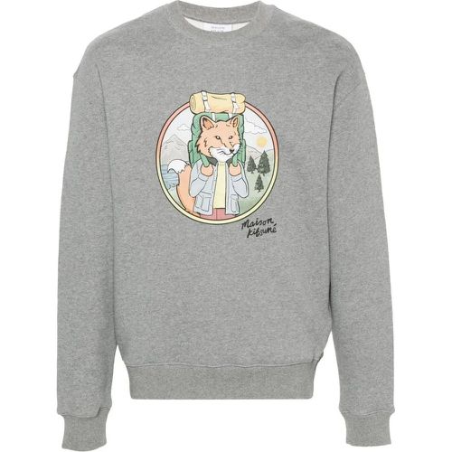 Rambling fox comfort sweatshirt divers - Größe L - Maison Kitsune - Modalova