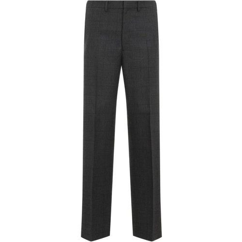 Grey Wool Pants - Größe 48 - Prada - Modalova