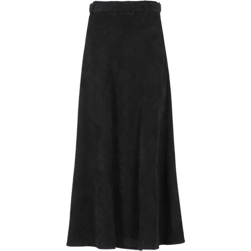 Black Corduroy Skirt - Größe 44 - D. Exterior - Modalova