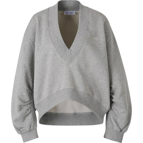 Cropped Cotton Sweatshirt - Größe 42 - The Attico - Modalova