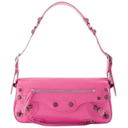 Shopper - Le Cagole Sling S Shoulder Bag - Leather - Gr. unisize - in Rosa - für Damen - Balenciaga - Modalova