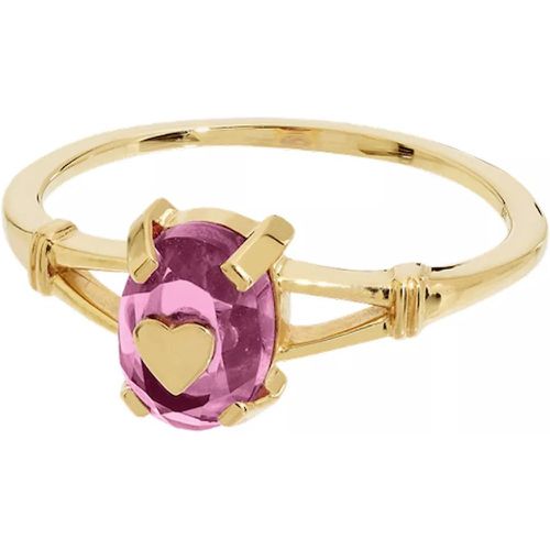 Ring - Lucky Fortune Heart Ring - Gr. 52 - in Rosa - für Damen - Anna+Nina - Modalova