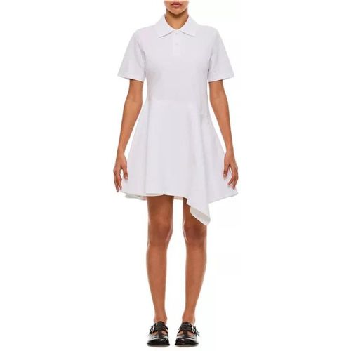Asymmetric Polo Dress - Größe S - white - J.W.Anderson - Modalova
