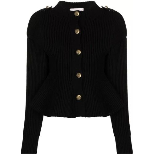 Black Knit Cardigan - Größe L - black - alexander mcqueen - Modalova