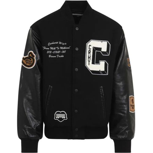 Black Ducks Bomber Jacket - Größe S - Carhartt WIP - Modalova