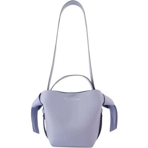 Shopper - Musubi Mini R Shoulder Bag - Leather - Blue - Gr. unisize - in - für Damen - Acne Studios - Modalova