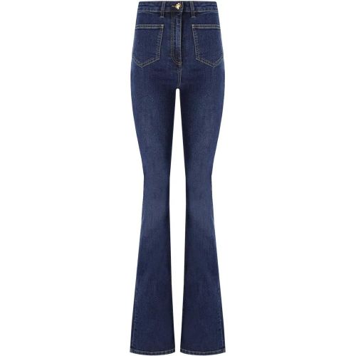 Dark Blue Flare Jeans Blue - Größe 26 - Elisabetta Franchi - Modalova