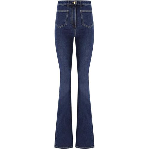 DUNKELBLAUE FLARE JEANS - Größe 25 - Elisabetta Franchi - Modalova