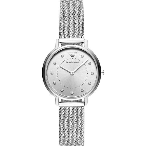Uhr - AR11128 Ladies Kappa - Gr. unisize - in Silber - für Damen - Emporio Armani - Modalova