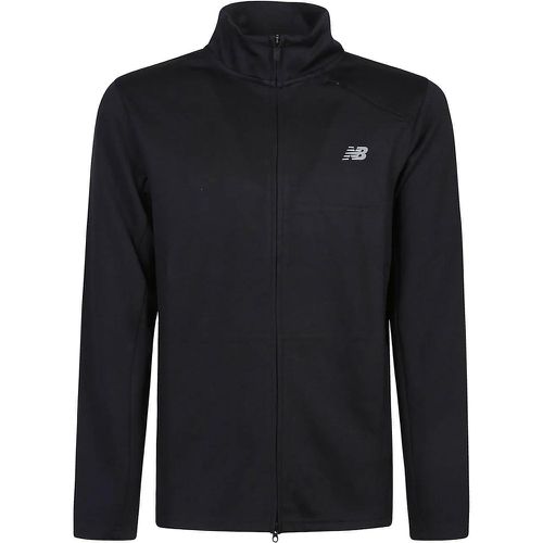 Tech Full Zip Sweatshirt Black - Größe L - New Balance - Modalova