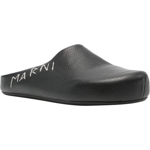 Slipper & Pantoletten - Sandals Black - Gr. 40 (EU) - in - für Damen - Marni - Modalova