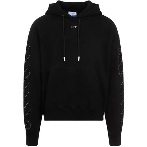 Stitch Arrow Skate Hoodie - Größe L - Off-White - Modalova