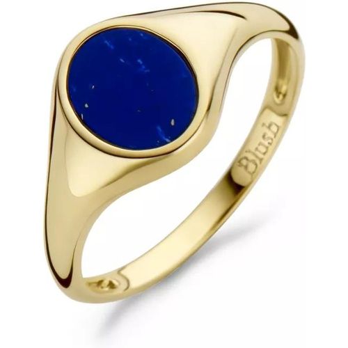 Ring - 585er Golden Siegelring 1214YLA/52 - Gr. 52 - in Hellblau - für Damen - Blush - Modalova