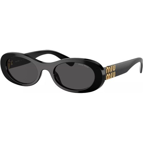 Sonnenbrille - 0MU 06ZS - Gr. unisize - in Schwarz - für Damen - Miu Miu - Modalova