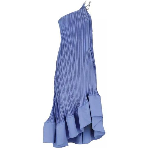 Satin Pleated Dress - Größe 40 - Lanvin - Modalova