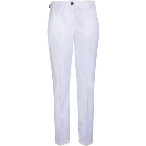 White Marina Trousers - Größe 40 - weiß - Jacob Cohen - Modalova