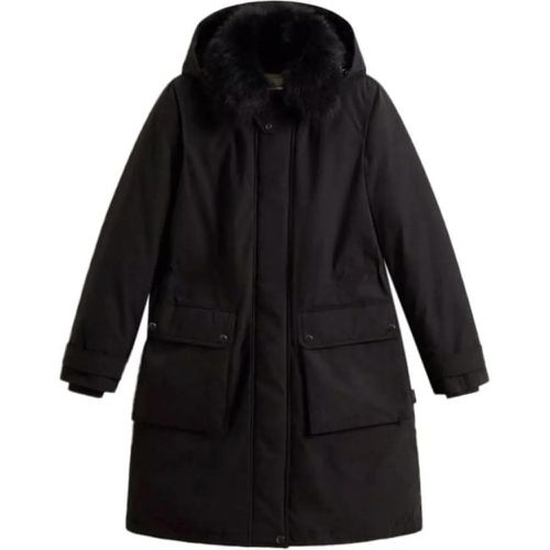 Coats Black - Größe M - Woolrich - Modalova