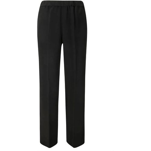 Straight Leg Vented Trousers - Größe 40 - Alberto Biani - Modalova