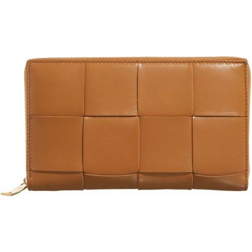 Portemonnaie - Zip Around Wallet Leather - Gr. unisize - in - für Damen - Bottega Veneta - Modalova