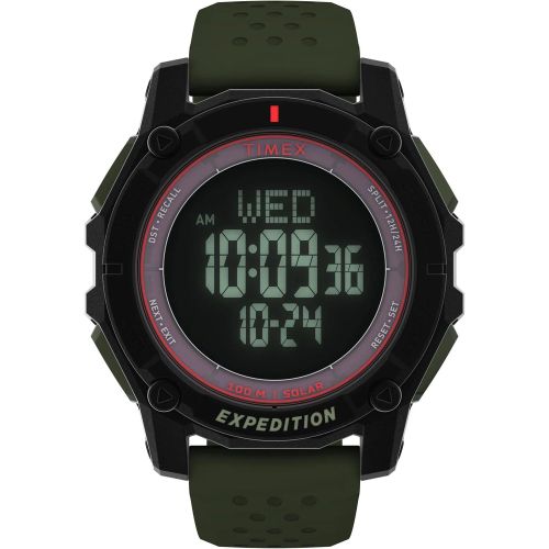 Uhren - Quarz-Chronographenuhr Expedition Ridge Solar - Gr. unisize - in Grün - für Damen - Timex - Modalova