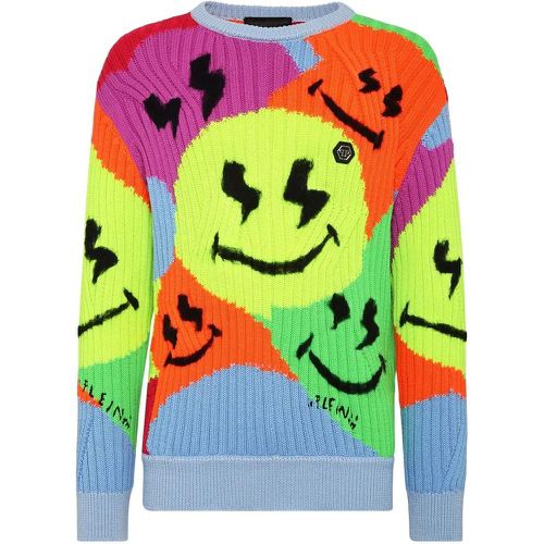 Rundhalspullover Smile - Größe 3XL - Philipp Plein - Modalova