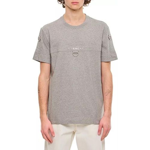 Slim Fit Hardware Tshirt - Größe S - gray - Givenchy - Modalova