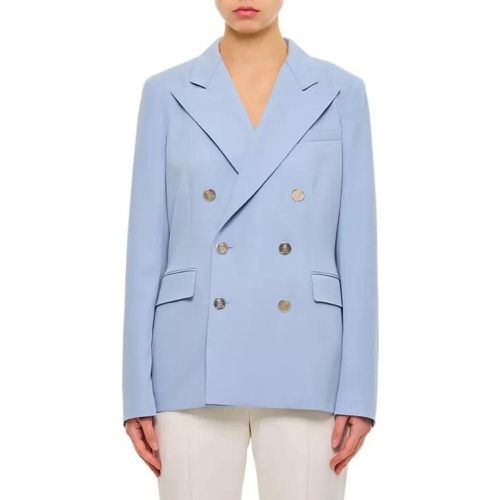 Camden Wool Gabardine Double-Breasted Jacket - Größe 6 - Ralph Lauren - Modalova