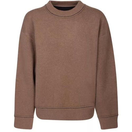 Roundneck Sweater - Größe 1 - brown - Sacai - Modalova