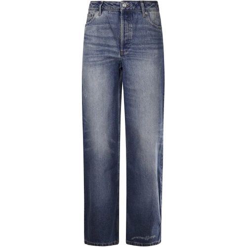 Wide Leg High-Waisted Jeans With Five Pockets - Größe 25 - A.P.C. - Modalova