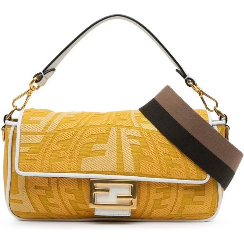 Shopper - Sarah Coleman FF Canvas Fisheye Baguette Satchel - Gr. unisize - in - für Damen - Fendi - Modalova