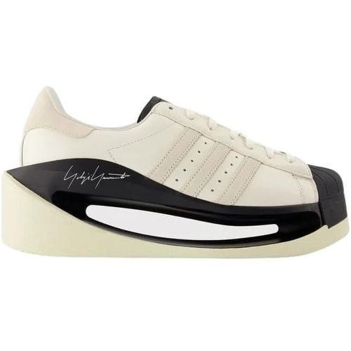 Low-Top Sneaker - Gendo Superstar Sneakers - Leather - White - Gr. 5_5 - in - für Damen - Y-3 - Modalova