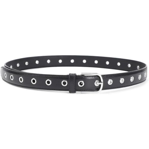 Gürtel - Eyelet Black Cow Leather Belt - Gr. 70 - in - für Damen - TOTEME - Modalova