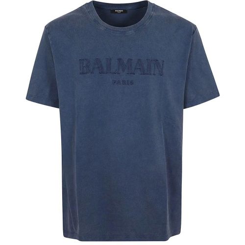 Vintage Emb T-Shirt - Reg Fit - Größe L - Balmain - Modalova