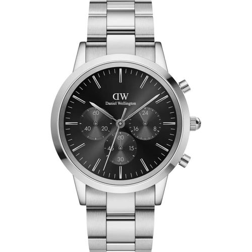 Uhren - Iconic Link herren Uhr Silber DW - Gr. unisize - in Silber - für Damen - Daniel Wellington - Modalova