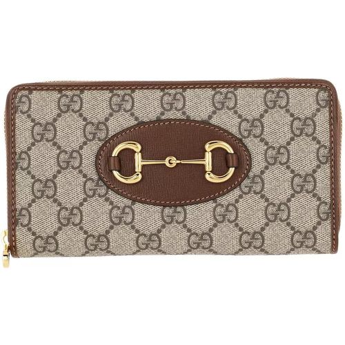 Portemonnaie - Horsebit Wallet Leather - Gr. unisize - in - für Damen - Gucci - Modalova