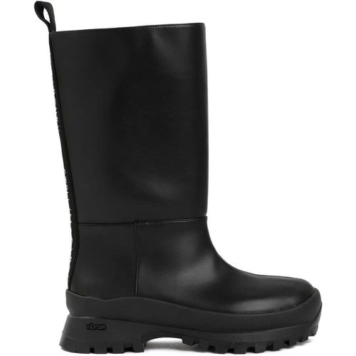 Stiefel - Black Alter-Leather Trace Tubo Boots - Gr. 37 (EU) - in - für Damen - Stella Mccartney - Modalova