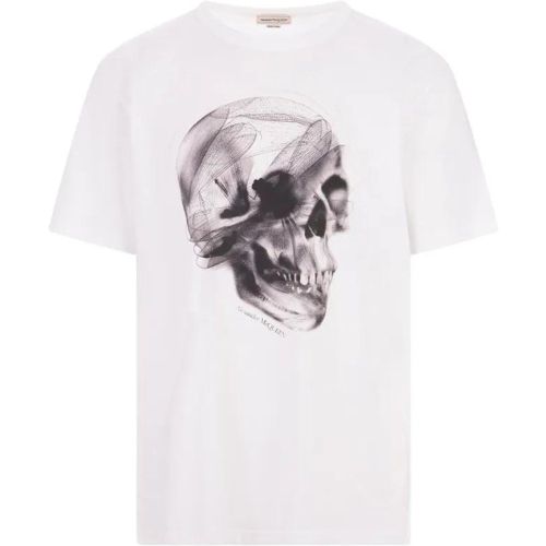 Dragonfly Skull T-Shirt - Größe L - alexander mcqueen - Modalova