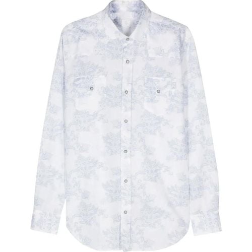 Floral-Print Shirt - Größe 41 - Eleventy - Modalova