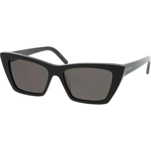 Sonnenbrille - MICA cat-eye acetate sunglasses - Gr. unisize - in Schwarz - für Damen - Saint Laurent - Modalova