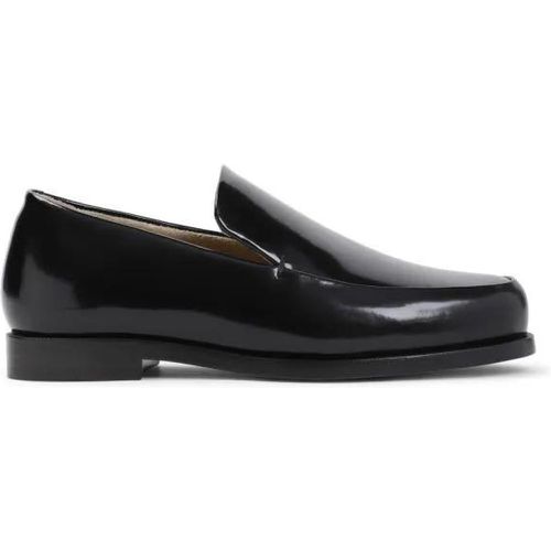 Loafers & Ballerinas - Alessio Black Brushed Calf Leather Loafers - Gr. 39 (EU) - in - für Damen - Khaite - Modalova