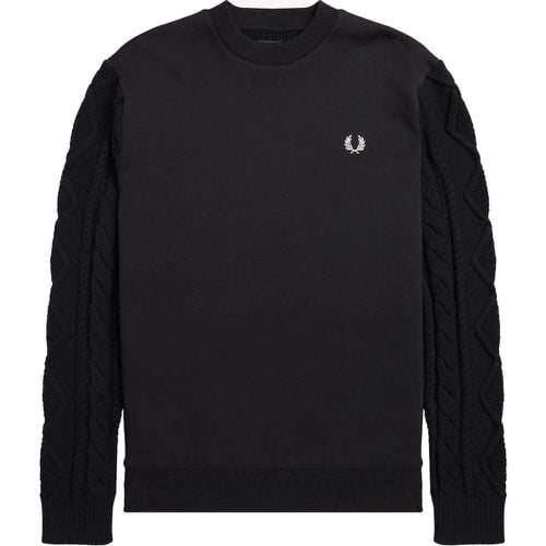 Sweatshirt Black - Größe M - Fred Perry - Modalova