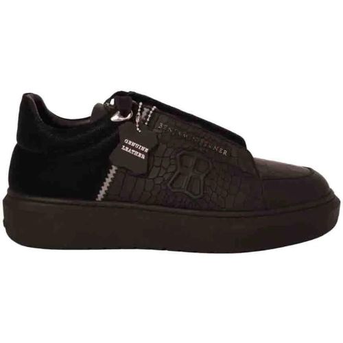 Low-Top Sneaker - Theo Sneakers Zwart Theo Crocodile - Gr. 39 (EU) - in - für Damen - BENJAMIN BERNER - Modalova