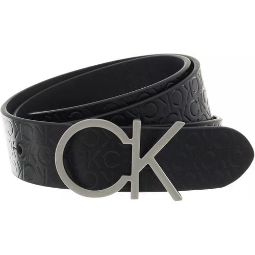 Gürtel - Re Lock Ck Logo Belt 30Mm Emb Mn - Gr. 85 - in - für Damen - Calvin Klein - Modalova