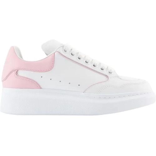 Low-Top Sneaker - Oversized Hybrid Sneakers - Leather - White/Pink - Gr. 35 (EU) - in - für Damen - alexander mcqueen - Modalova