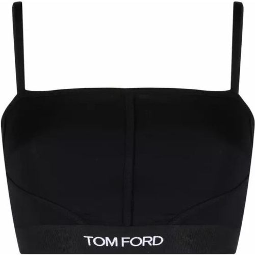 Black Signature Top - Größe XS - black - Tom Ford - Modalova