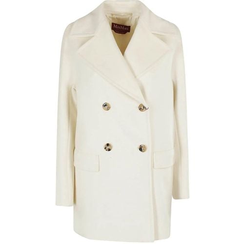 Coats White - Größe 42 - Max Mara - Modalova